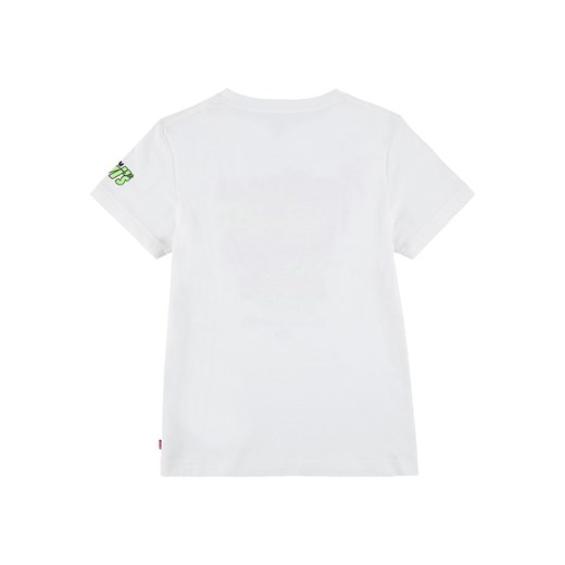 Levi&apos;s Kids Koszulka w kolorze białym 140 promocyjna cena Limango Polska