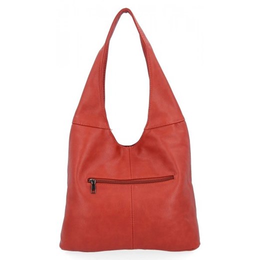 Uniwersalna Torebka Damska Shopper Bag firmy Hernan Ceglasta Hernan One Size wyprzedaż torbs.pl
