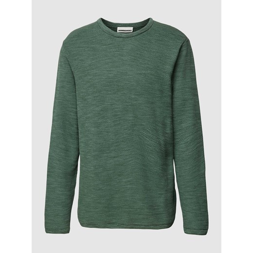Sweter z dzianiny z okrągłym dekoltem model ‘TOLAA’ ze sklepu Peek&Cloppenburg  w kategorii Swetry męskie - zdjęcie 167680474