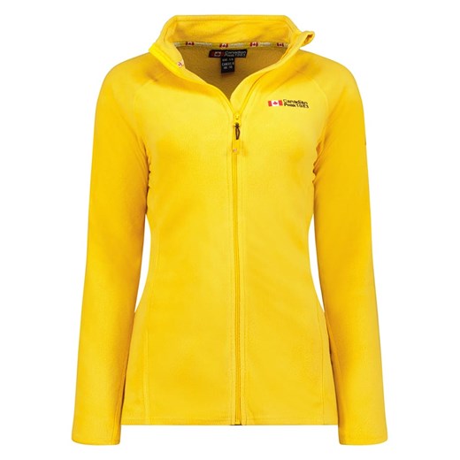 Canadian Peak Kurtka polarowa &quot;Tugeak&quot; w kolorze żółtym ze sklepu Limango Polska w kategorii Bluzy damskie - zdjęcie 167681283
