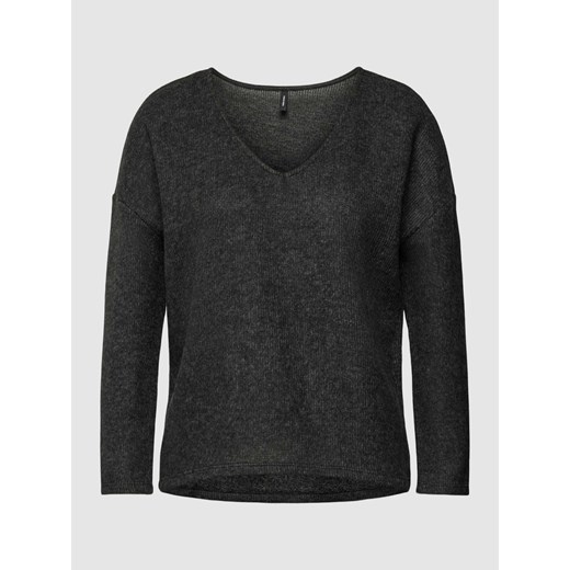 Sweter krótki z efektem melanżowym ze sklepu Peek&Cloppenburg  w kategorii Swetry damskie - zdjęcie 167686570