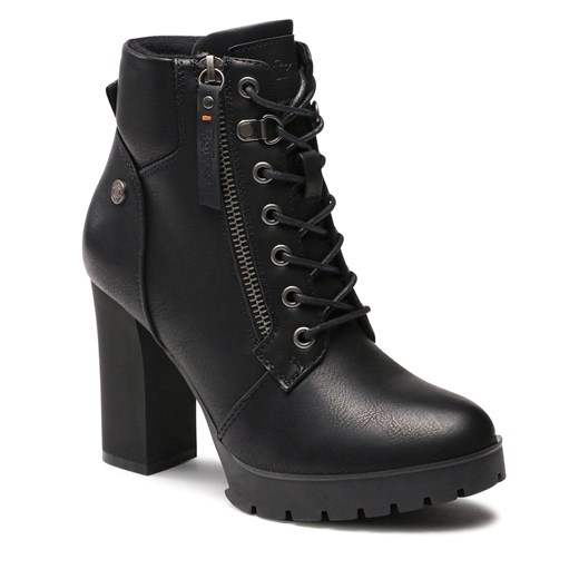 Botki Refresh 170927 Black Refresh 37 wyprzedaż eobuwie.pl