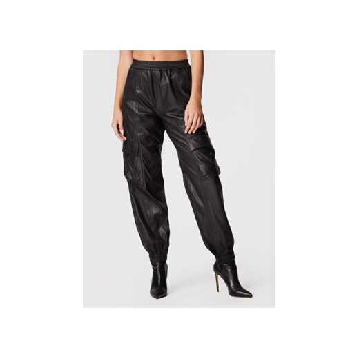 Gestuz Spodnie skórzane Kalliegz 10906426 Czarny Relaxed Fit Gestuz 36 MODIVO okazja