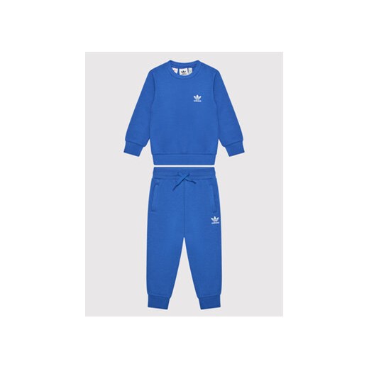 adidas Dres adicolor HK7472 Niebieski Regular Fit 6_9M MODIVO