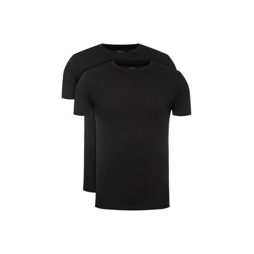 Lee Komplet 2 t-shirtów Twin Pack Crew L680AI01 Czarny Slim Fit Lee L okazja MODIVO