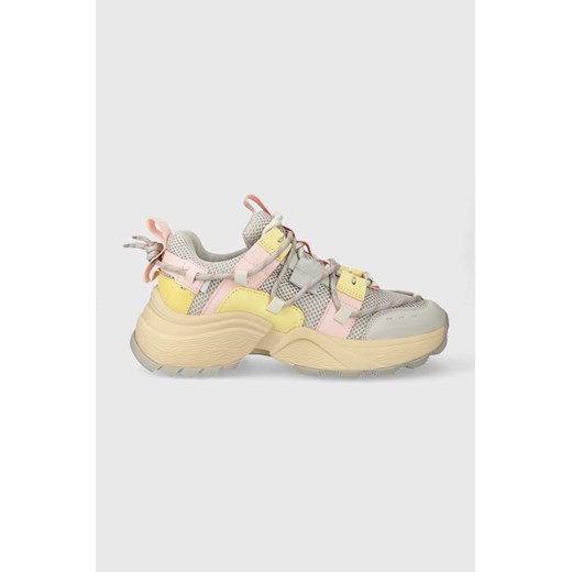 Steve Madden sneakersy Tazmania kolor szary SM11002419 ze sklepu ANSWEAR.com w kategorii Buty sportowe damskie - zdjęcie 167696733