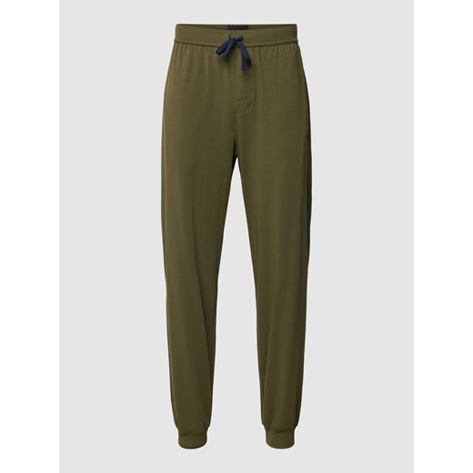 Spodnie dresowe z elastycznym pasem i tunelem model ‘Mix&Match’ ze sklepu Peek&Cloppenburg  w kategorii Spodnie męskie - zdjęcie 167697710