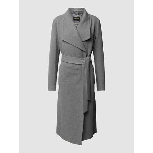 Płaszcz z wiązanym paskiem ze sklepu Peek&Cloppenburg  w kategorii Płaszcze damskie - zdjęcie 167697714