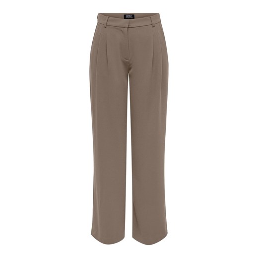 ONLY Spodnie w kolorze jasnobrązowym ze sklepu Limango Polska w kategorii Spodnie damskie - zdjęcie 167698322