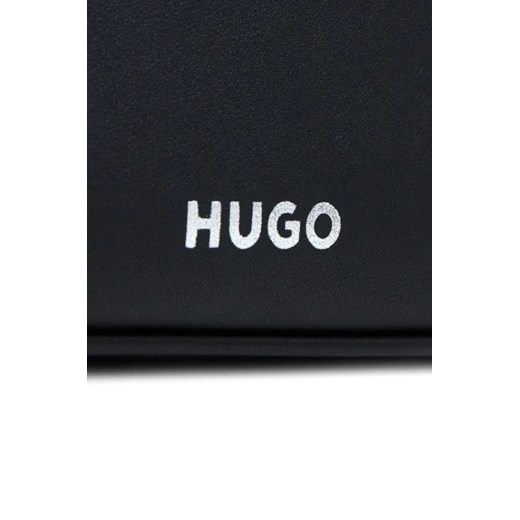 Listonoszka Hugo Boss średniej wielkości ze skóry ekologicznej 