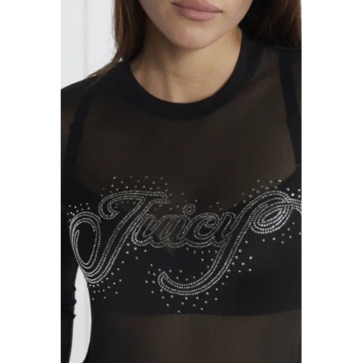 Juicy Couture Bluzka RAHEEM SCATTER DIAMANTE LS | Regular Fit Juicy Couture XS Gomez Fashion Store
