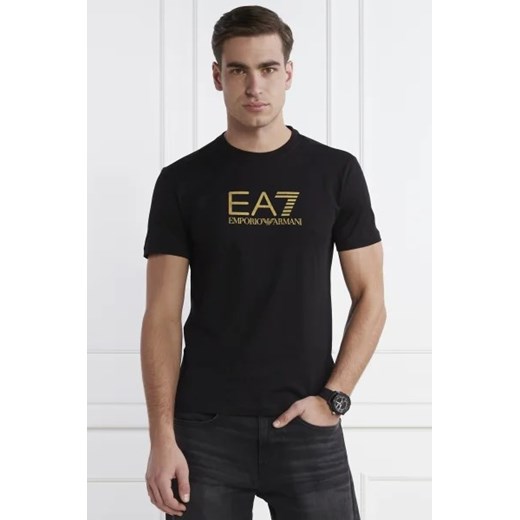 T-shirt męski Emporio Armani z krótkim rękawem w stylu młodzieżowym 