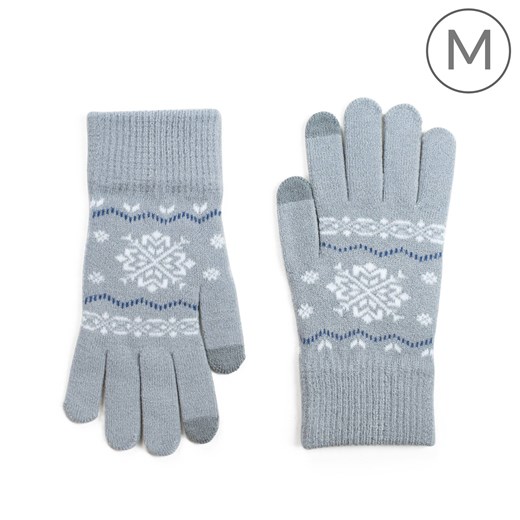Rękawiczki Śnieżynka ze sklepu JK-Collection w kategorii Rękawiczki damskie - zdjęcie 167703102