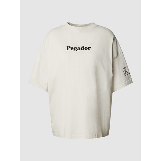 T-shirt o kroju oversized z okrągłym dekoltem model ‘HABO’ ze sklepu Peek&Cloppenburg  w kategorii Bluzki damskie - zdjęcie 167706462