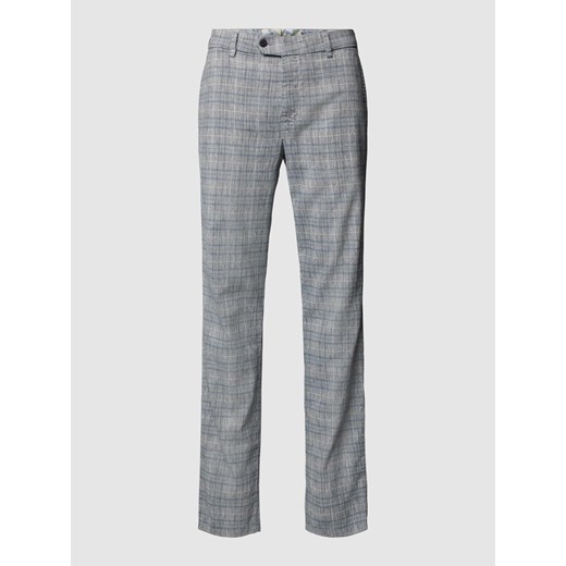 Spodnie ze wzorem w kratę glencheck modelu ‘Lupus’ ze sklepu Peek&Cloppenburg  w kategorii Spodnie męskie - zdjęcie 167706524