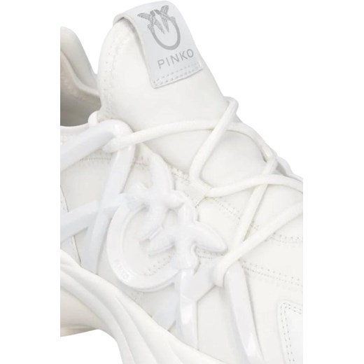 Buty sportowe damskie białe Pinko na platformie 