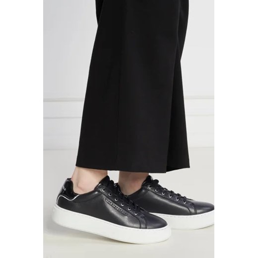 Buty sportowe damskie czarne Karl Lagerfeld sneakersy wiązane 