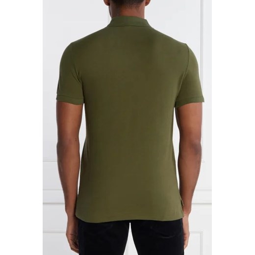Zielony t-shirt męski Polo Ralph Lauren z krótkimi rękawami 