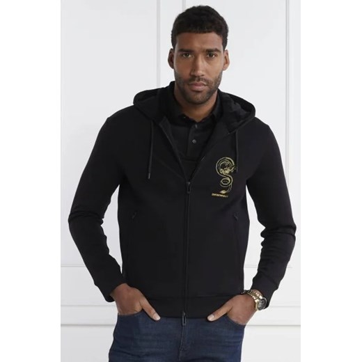Emporio Armani Bluza | Regular Fit Emporio Armani L okazja Gomez Fashion Store
