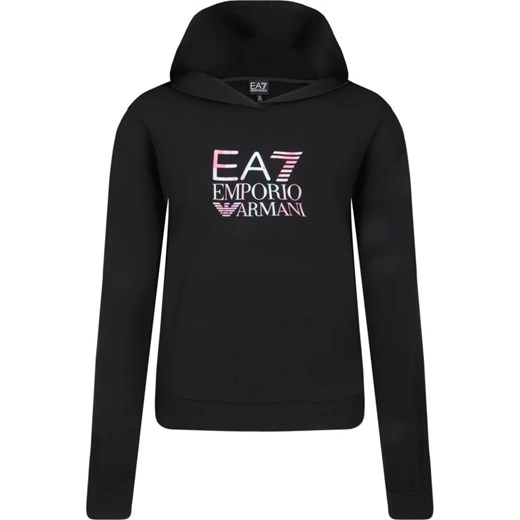 EA7 Bluza | Regular Fit ze sklepu Gomez Fashion Store w kategorii Bluzy dziewczęce - zdjęcie 167710654