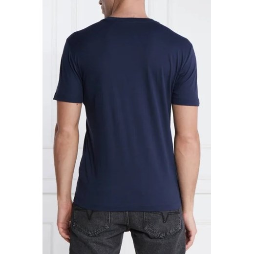 Emporio Armani t-shirt męski niebieski 