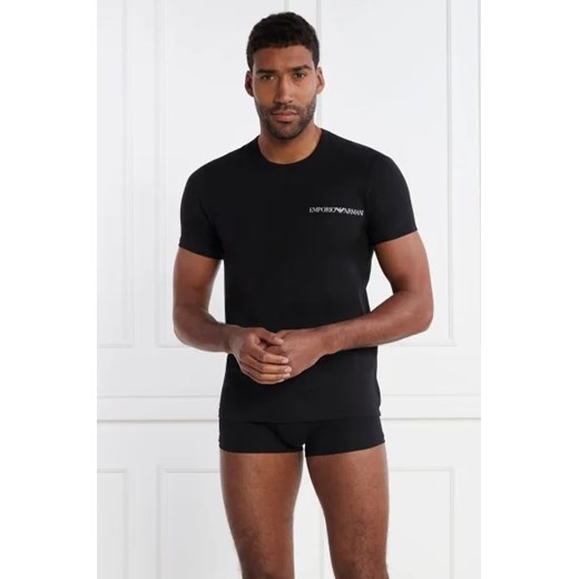 T-shirt męski Emporio Armani z elastanu