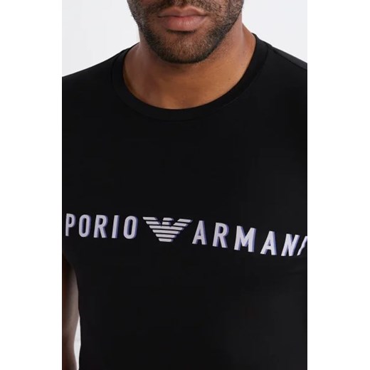 T-shirt męski Emporio Armani z krótkim rękawem bawełniany 