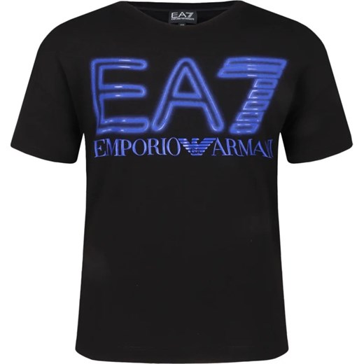 EA7 T-shirt | Regular Fit ze sklepu Gomez Fashion Store w kategorii T-shirty chłopięce - zdjęcie 167711254