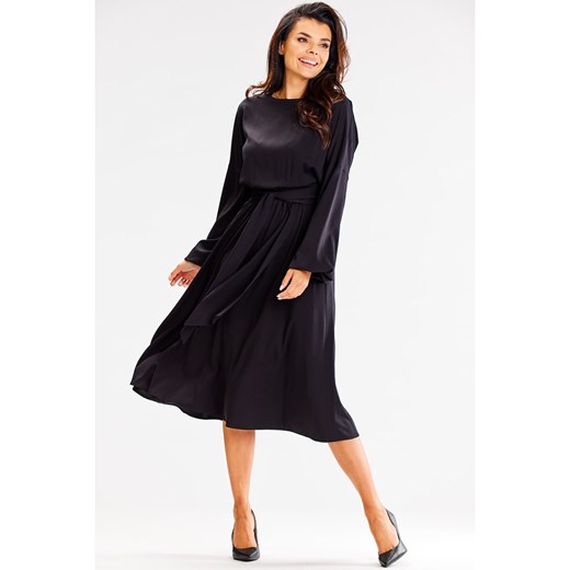 Awama Sukienka w kolorze czarnym ze sklepu Limango Polska w kategorii Sukienki - zdjęcie 167714112