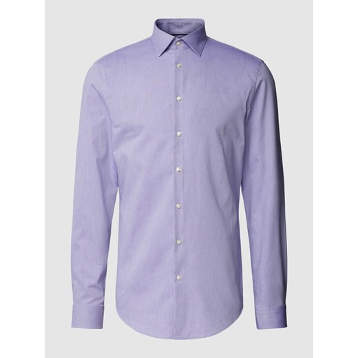 Koszula biznesowa o kroju slim fit z kołnierzykiem typu cutaway ze sklepu Peek&Cloppenburg  w kategorii Koszule męskie - zdjęcie 167716191