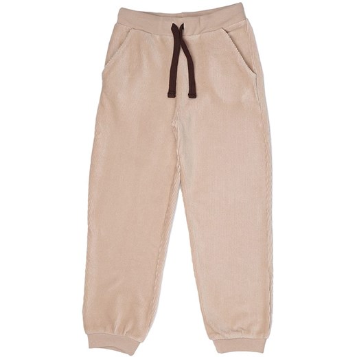 Walkiddy Spodnie dresowe w kolorze beżowym ze sklepu Limango Polska w kategorii Spodnie chłopięce - zdjęcie 167717063