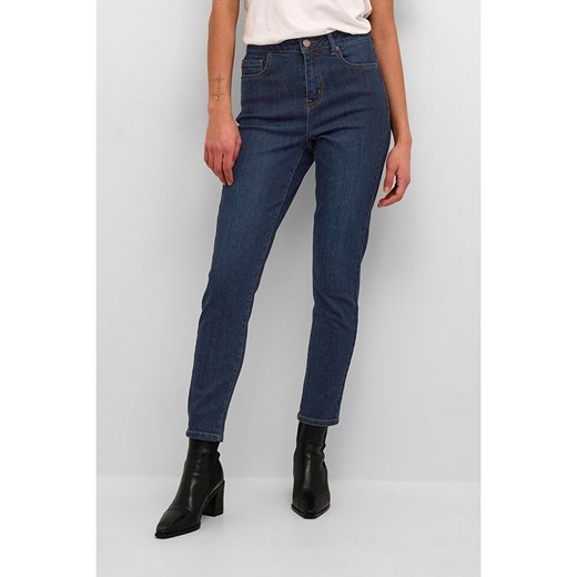 Jeansy damskie granatowe Kaffe 