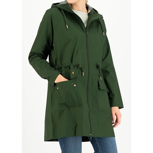Blutsgeschwister Parka &quot;Eco Friese&quot; w kolorze ciemnozielonym ze sklepu Limango Polska w kategorii Kurtki damskie - zdjęcie 167717444