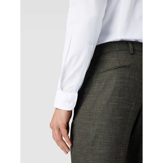 Koszula biznesowa o kroju slim fit z kołnierzykiem typu cutaway Jake*s 45/46 Peek&Cloppenburg 