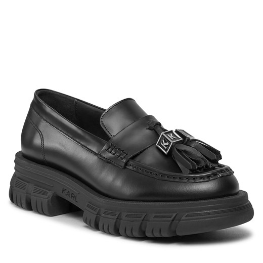 Loafersy KARL LAGERFELD KL43814 Black Karl Lagerfeld 37 eobuwie.pl