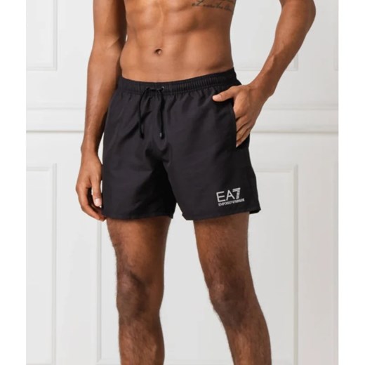 EA7 Szorty kąpielowe | Regular Fit ze sklepu Gomez Fashion Store w kategorii Kąpielówki - zdjęcie 167720731