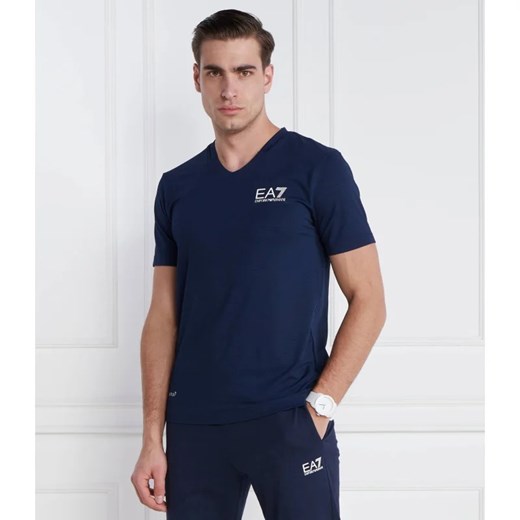 EA7 T-shirt | Regular Fit ze sklepu Gomez Fashion Store w kategorii T-shirty męskie - zdjęcie 167720744