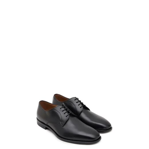 Buty eleganckie męskie BOSS HUGO czarne