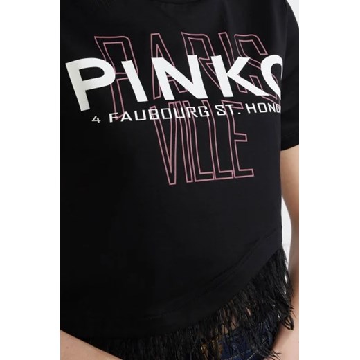 Pinko T-shirt | Cropped Fit Pinko M Gomez Fashion Store