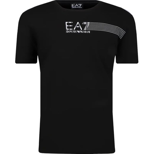 EA7 T-shirt | Regular Fit ze sklepu Gomez Fashion Store w kategorii T-shirty chłopięce - zdjęcie 167721881