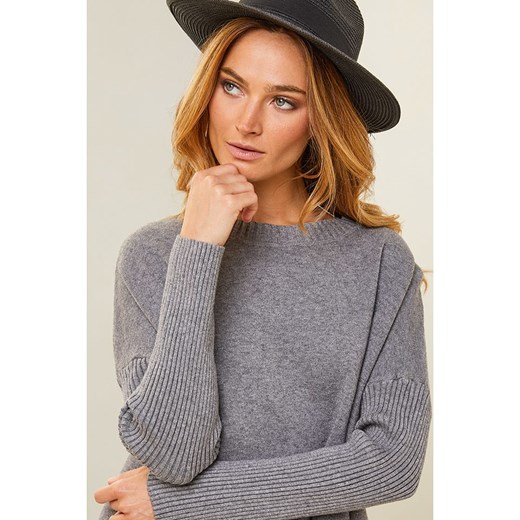 Plume Sweter &quot;Abarran&quot; w kolorze szarym Plume L okazyjna cena Limango Polska