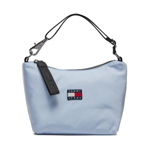 Torebka Tommy Jeans Tjw Heritage Shoulder Bag AW0AW15823 Breezy Blue C1O ze sklepu eobuwie.pl w kategorii Torby Shopper bag - zdjęcie 167723614
