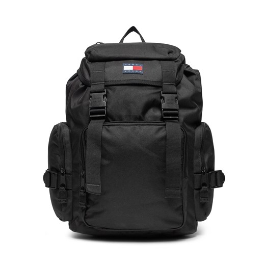 Plecak Tommy Jeans Tjm Off Duty Flap Backpack AM0AM11951 Black BDS ze sklepu eobuwie.pl w kategorii Plecaki - zdjęcie 167723710