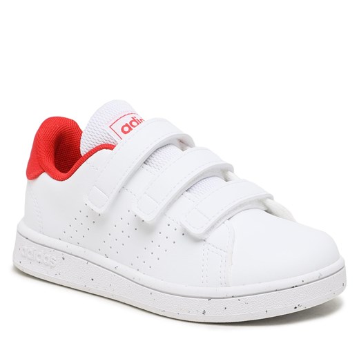 Buty adidas Advantage Lifestyle Court H06212 Cloud White/Cloud White/Better 34 eobuwie.pl