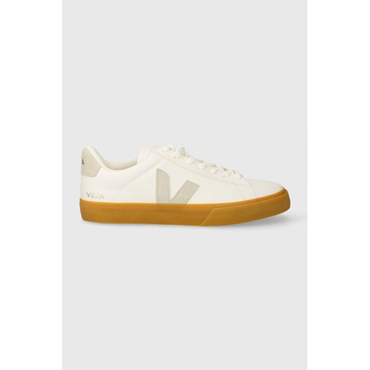 Veja sneakersy skórzane Campo kolor biały CP0503147B ze sklepu PRM w kategorii Trampki męskie - zdjęcie 167730000