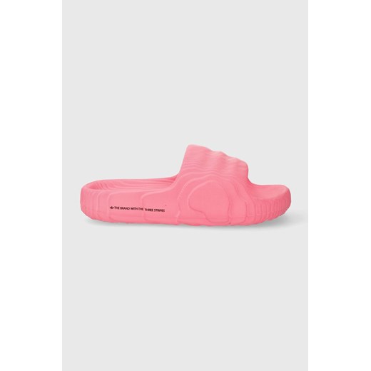 adidas Originals klapki Adilette 22 kolor różowy IF3568 ze sklepu PRM w kategorii Klapki damskie - zdjęcie 167730012