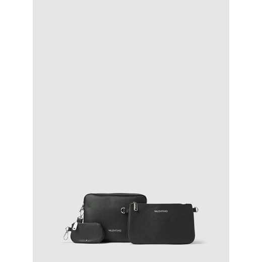 Torba na ramię z aplikacją z logo model ‘Bandoliera MARNIER’ Valentino Bags One Size Peek&Cloppenburg 