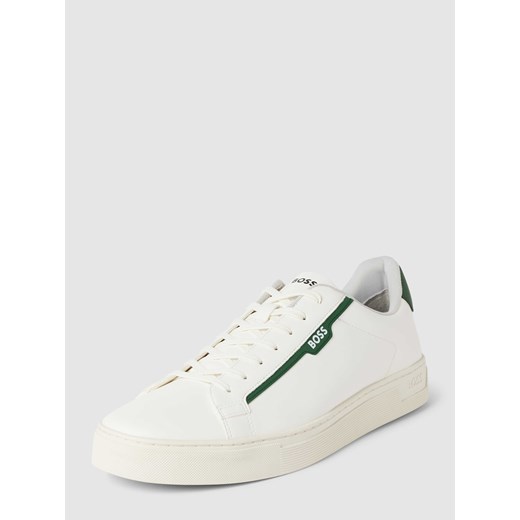 Sneakersy z obszyciem w kontrastowym kolorze model ‘Rhys’ ze sklepu Peek&Cloppenburg  w kategorii Trampki męskie - zdjęcie 167731684