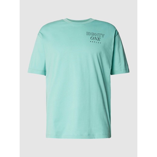 T-shirt z nadrukiem z logo i motywem ze sklepu Peek&Cloppenburg  w kategorii T-shirty męskie - zdjęcie 167732031