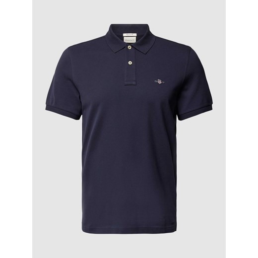 Koszulka polo z wyhaftowanym logo model ‘SHIELD’ ze sklepu Peek&Cloppenburg  w kategorii T-shirty męskie - zdjęcie 167732032